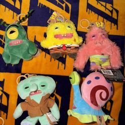Fuggler x Spongebob Keyring