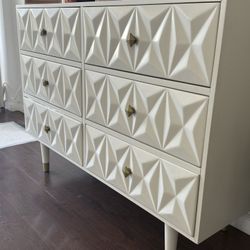 table with drawers