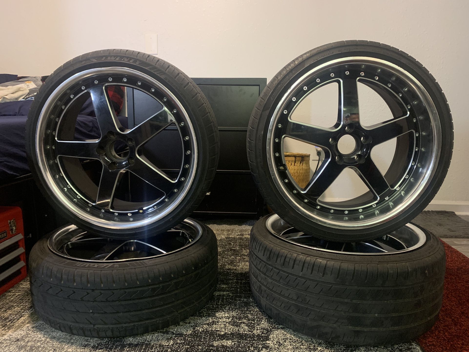 20” Staggered Rims: TSW Carthage