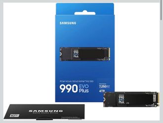 Samsung SSD 990 EVO Plus 4TB - Brand New In Box