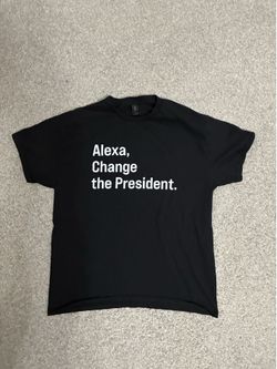 Alexa Change The President Black Men’s Tee