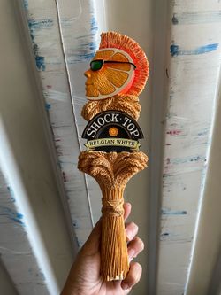 Shock top beer tab handle
