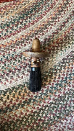 1950 horse hairbrush
