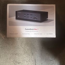iVANKY FusionDock Max 1, 20-in-2 Thunderbolt 4 Docking Station Only for M1-M5 Pro/Max MacBook, Quad 6K or Dual 8K Display, 40Gbps Dock with 4 Downstre
