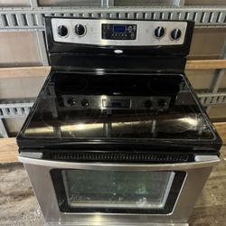 Whirlpool stainless steel stove 