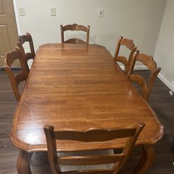 6 Person Extendable Dining Table 76X38 .  