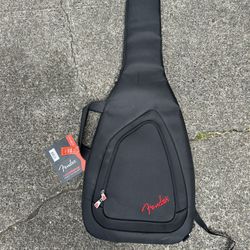 Fender electric guitar padded case brand new with the tag still on it.   $40, cash or Venmo, meet in person somewhere convenient. I live in Vancouver.
