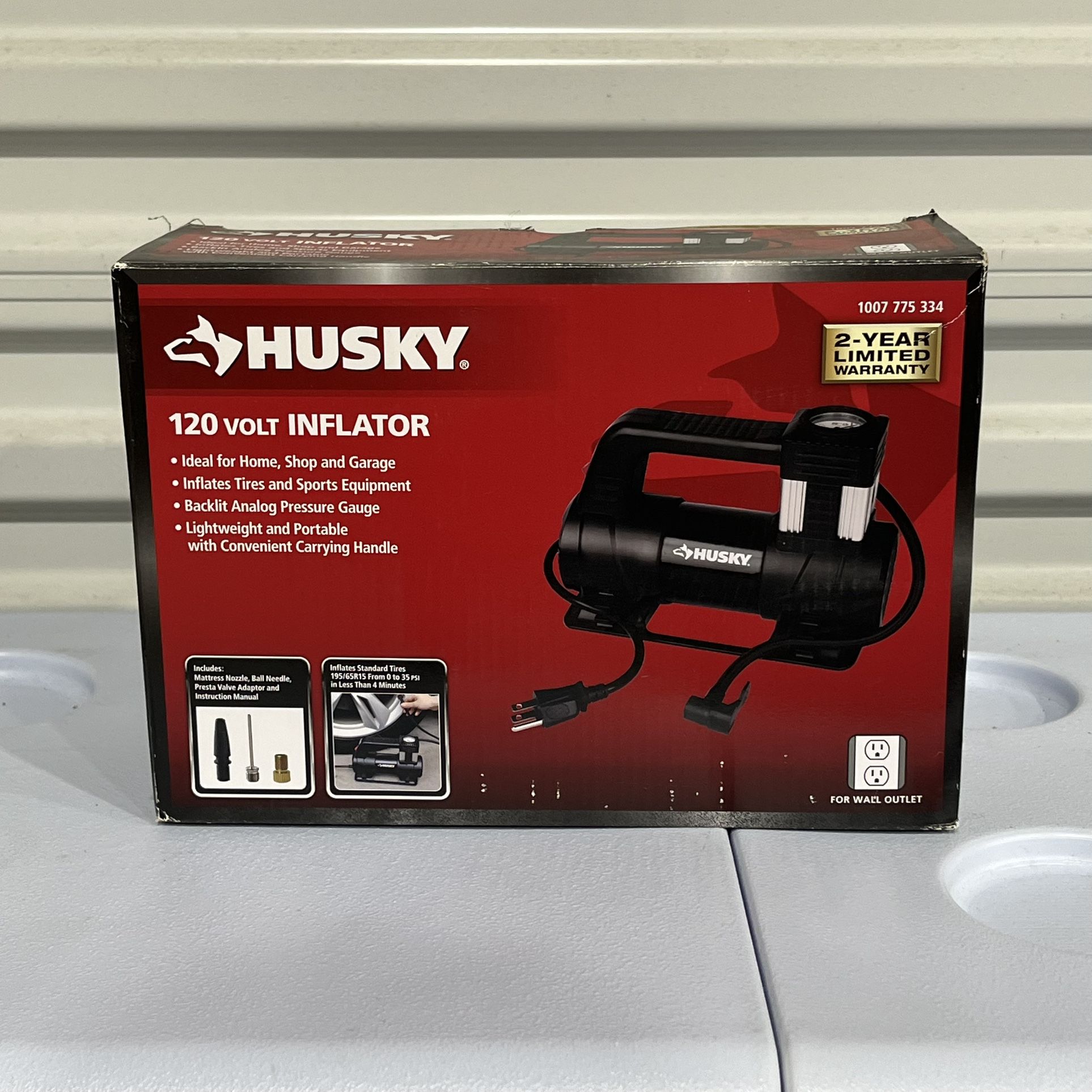 BRAND NEW 120 Volt Tire Inflator