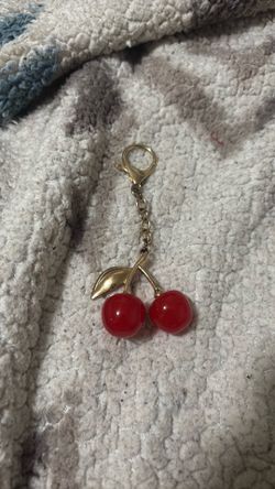 Cherry keychain