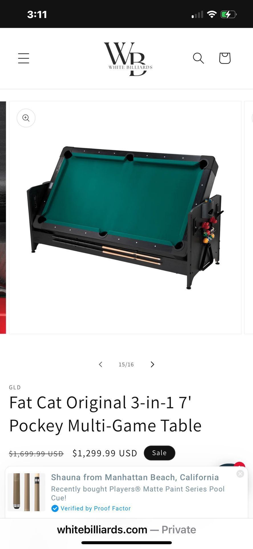 3 In 1 Game Table