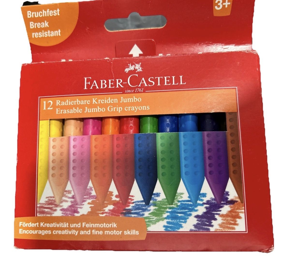 Jumbo Grip Crayons (Pack of 12)