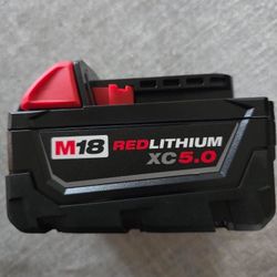 Milwaukee 5.0 Battery