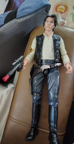 Disney Store Star Wars Talking Han Solo 13" Action Figure