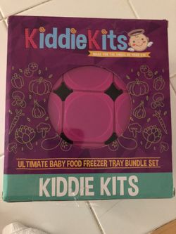 Ultimate baby food freezer tray set with spoons