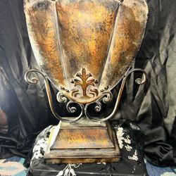 Vintage Metal Vase