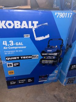 4.3 Gallon Kobalt Air Compressor