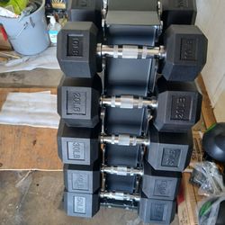Weights Rubber 300 lb new