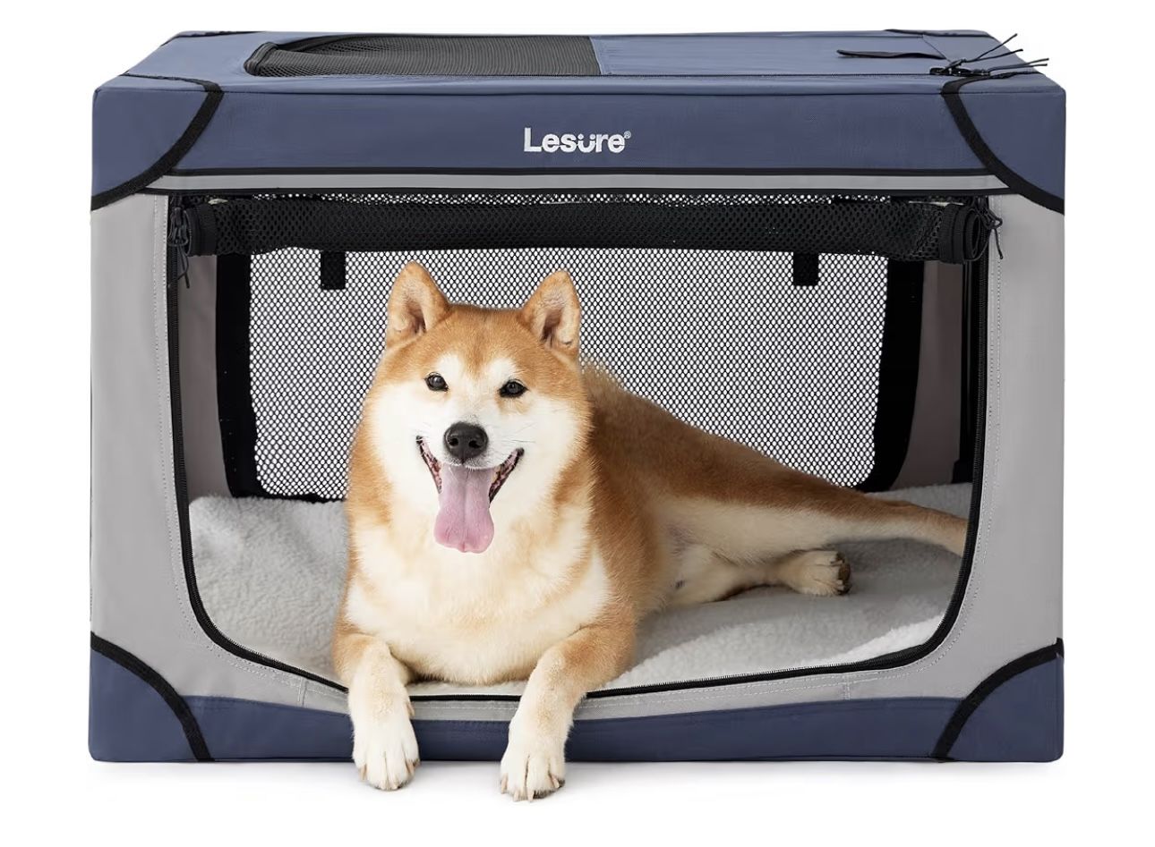 New- 30 X 21 X 21 Collapsible/foldable Pet Crate