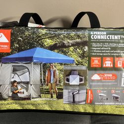 Ozark Trail 4-Person Connect Tent Universal Canopy Tent (Canopy not included)
