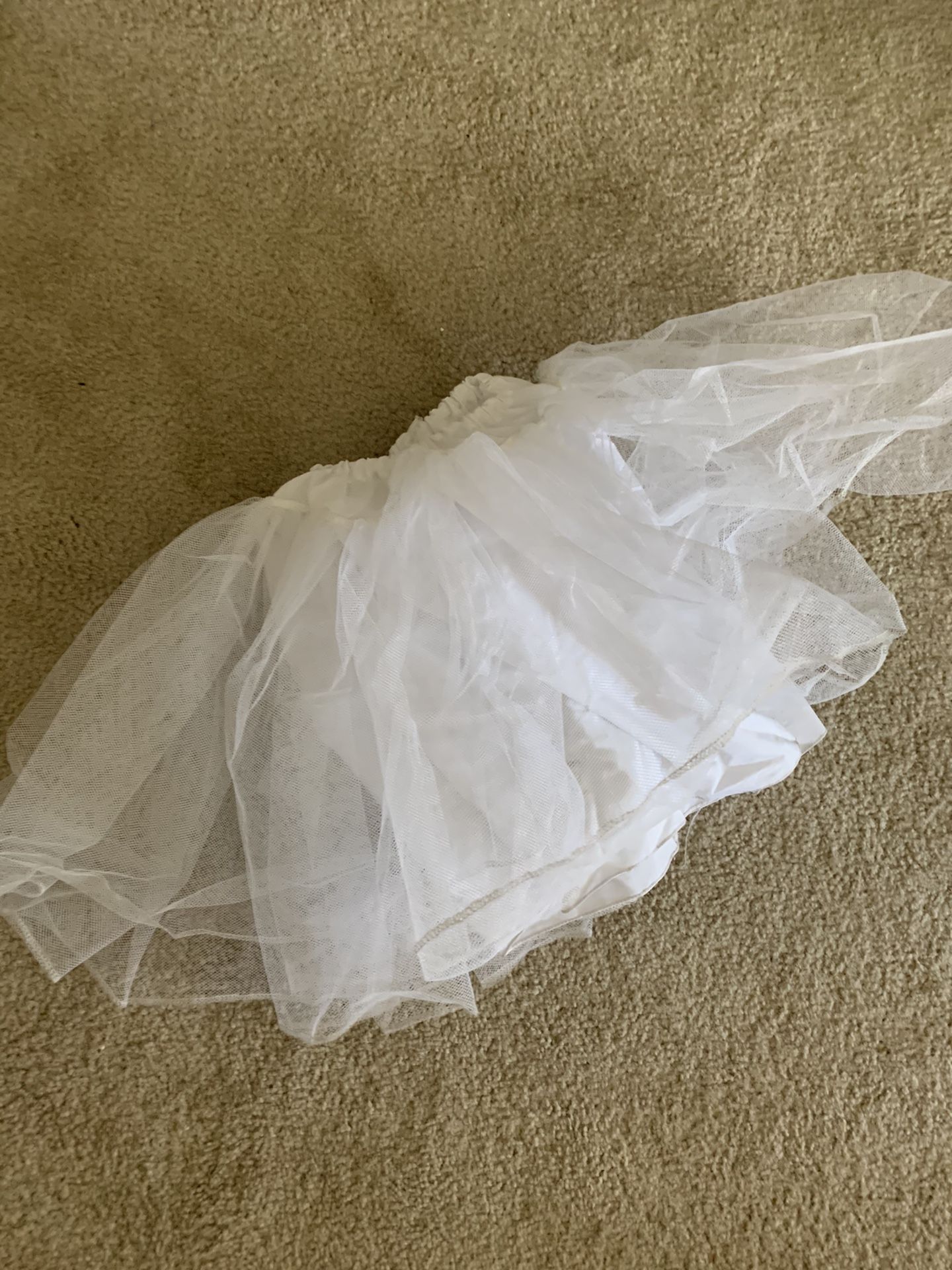 Petticoat Or Slip With Tulle (toddler Or Slightly Bigger)