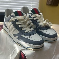 Gucci Re Web Lather Sneaker 