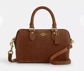 Mini Rowan Coach in Suede