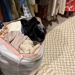 Bag of women’s clothes  lot size small and medium