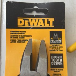 Dewalt Compound Linesman Pliers 