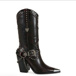 OSBORN-WINE WESTERN BOOT, SIZE 9