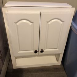 White cabinet