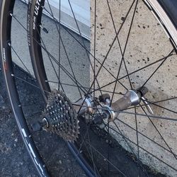 Shimano Ultegra Tubeless Road Bike Wheelset w Hutchinson 700x25 Tires 