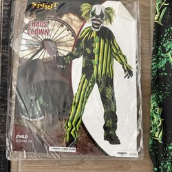Kids Clown Costume 6-8