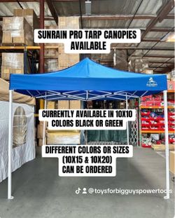 SUN RAIN PRO TARP CANOPY 10X10