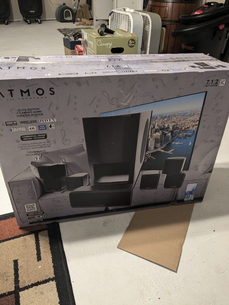 Atmos 7.1.2 Elite Edition Smart Home theater System