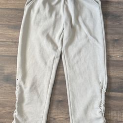 boohooMAN grey sweats