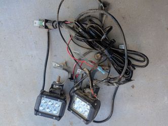 Led lights switch relay wire harness bracket