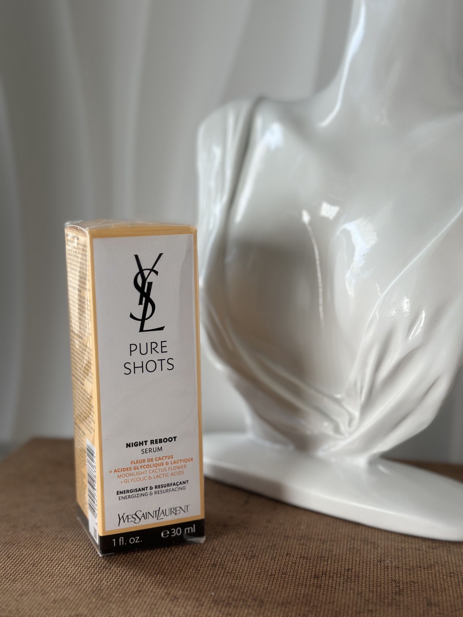 NEW Yves Saint Laurent Pure Shots Night Reboot Serum 30ML