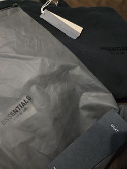 Essentials Black Hoodie