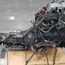Motor Y Transmission 5.4 Ford 2001 Jalando Buenas Condiciones 