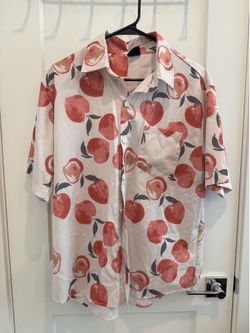 Unisex Short Sleeve Button-Up Shirts