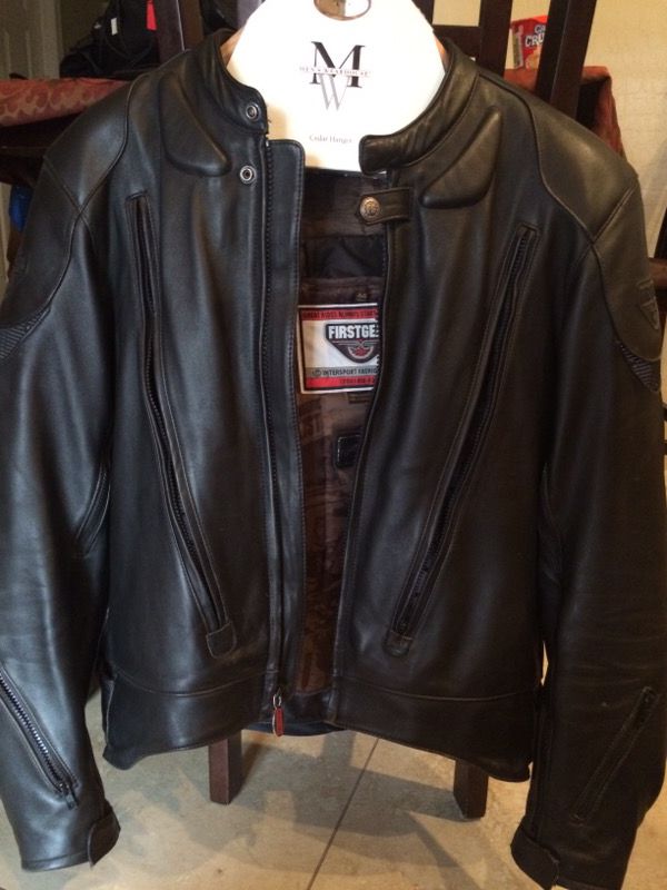 First gear men's motorcycle jacket