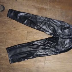 Leather Pants Lg