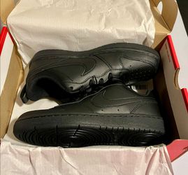 Nike Kid's COURT BOROUGH LOW Black BQ5448-001 Running Shoes/Sneakers (GS