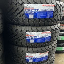 LT 285/75/16 All Terrain Set De Llantas Nuevas 