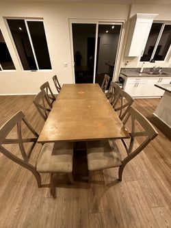 Wood table