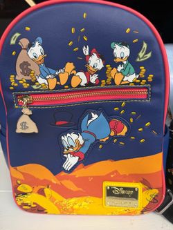 Loungefly Disney DuckTales Scrooge McDuck Mini Backpack