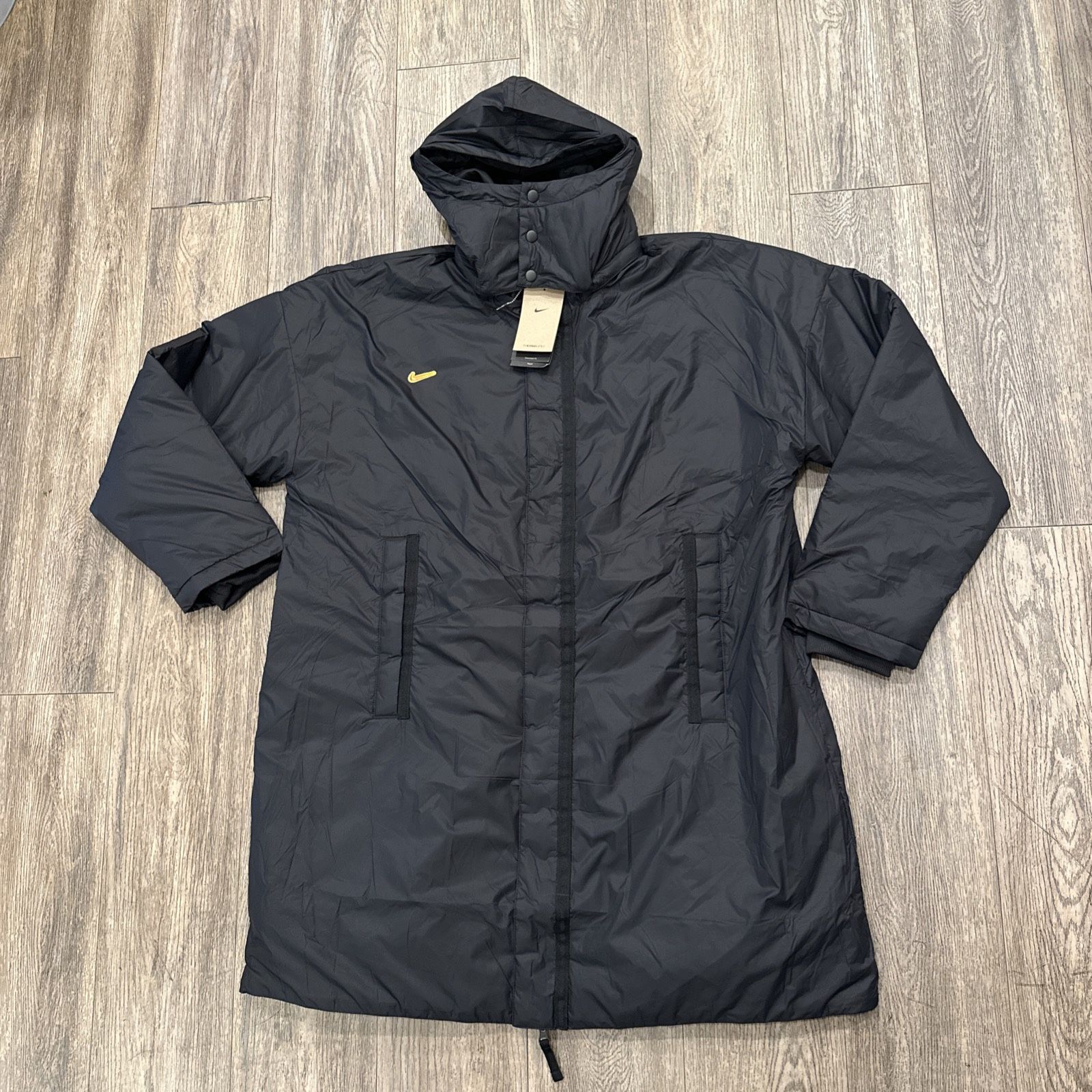 Nike Culture of Football Therma-FIT Soccer Parka FZ0529-010 Size Large