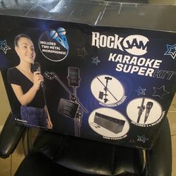 ROCKJAM KARAOKE SÚPER KIT BLUETOOTH SPEAKER 