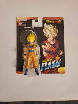 Bandai Namco Dragon Ball Flash Super Saiyan Goku 4” Action Figure