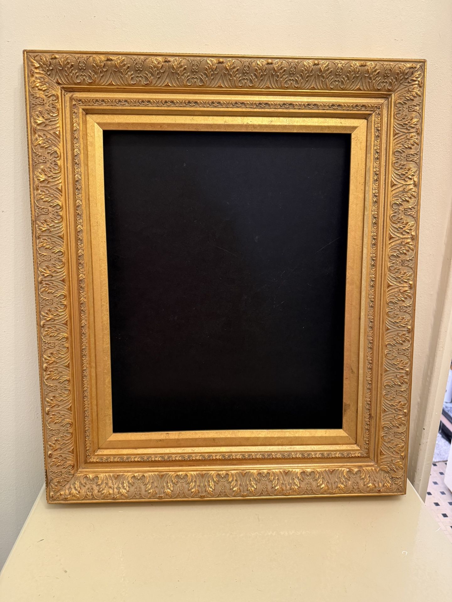 Heavy Gilded Open Frame 